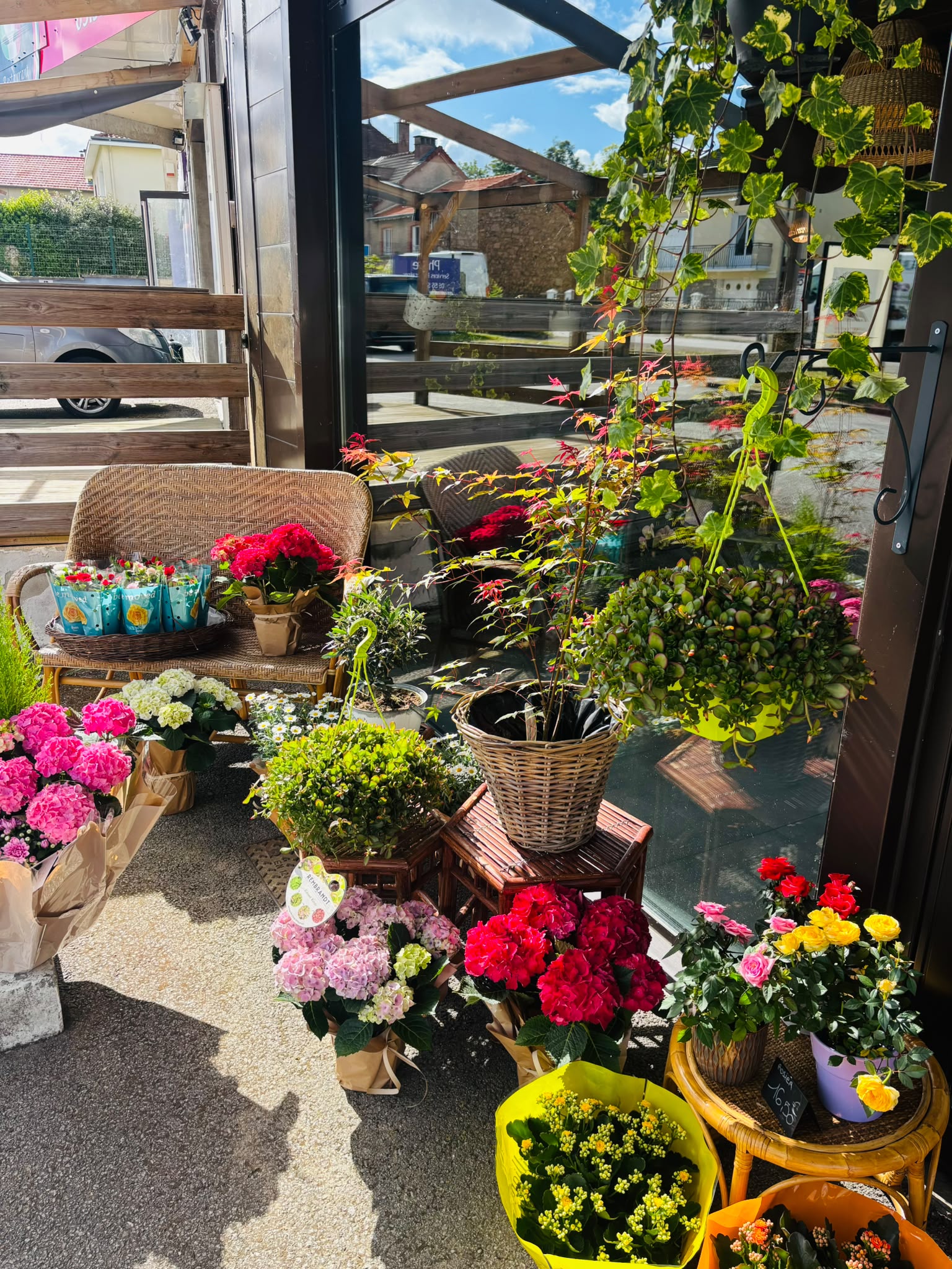 Intérieur de la boutique L'atelier de Camille
